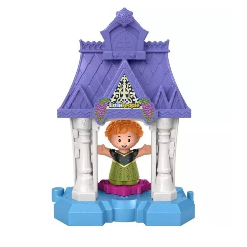 Fisher Price Little People Disney Frozen Anna in Arendelle Portable Playset - Picture 13 of 14